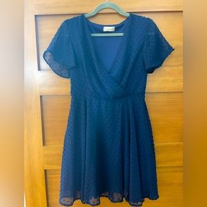 Alter’d State Small Blue Dotted Sundress